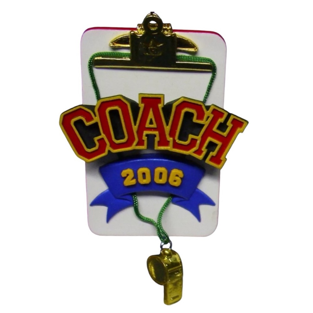 Hallmark 2006 “Coach” Christmas Ornament